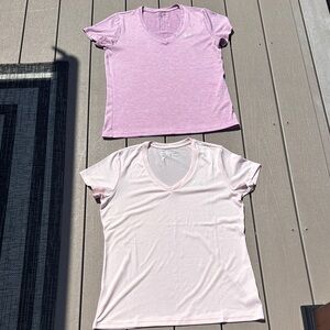 Under Armour Pink Relaxed Short Sleeve Tees